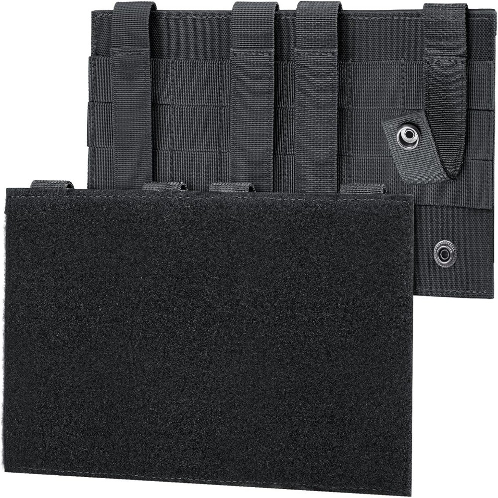Molle Hook Loop Patch Panels for Storage Bags Tactical Backpack Accessories