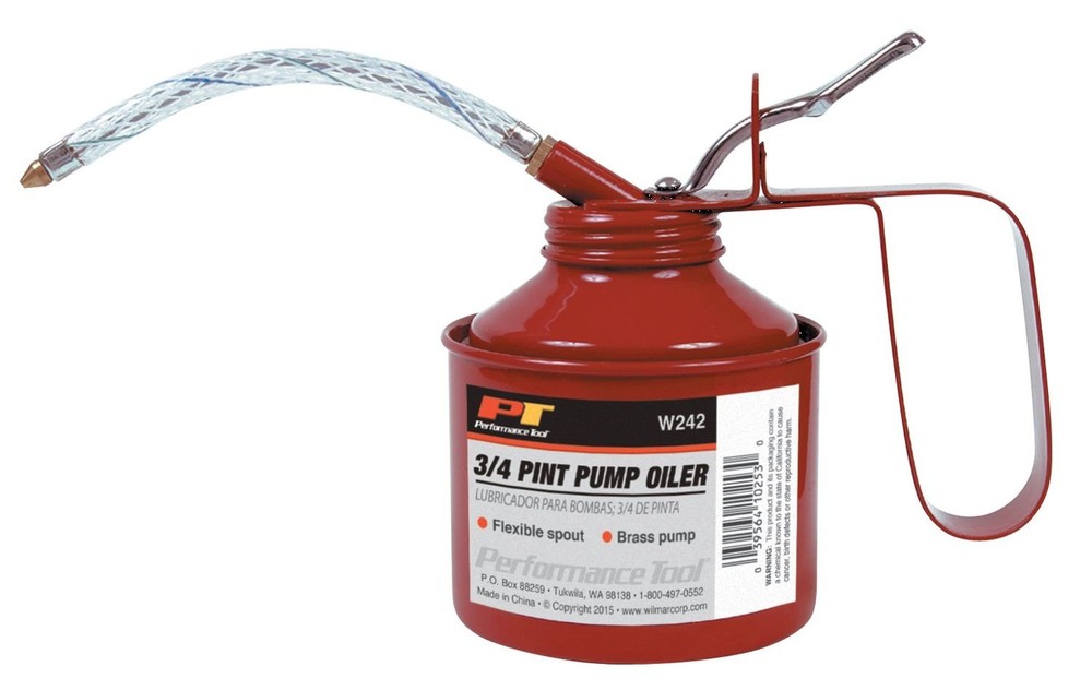 Performance Tool W242 3/4 Pint Pump Oiler