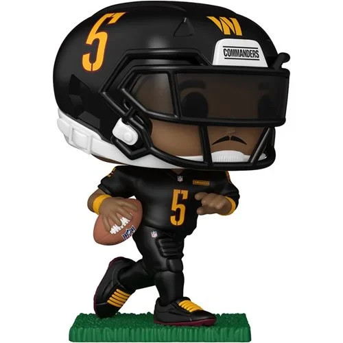 Funko POP! Jayden Daniels Washington Commanders NFL Figure 324 + Protector