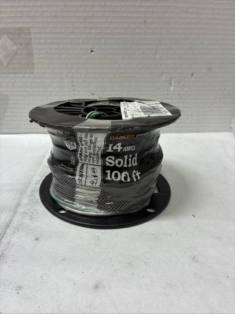 14 AWG Solid Cerrowire 100ft