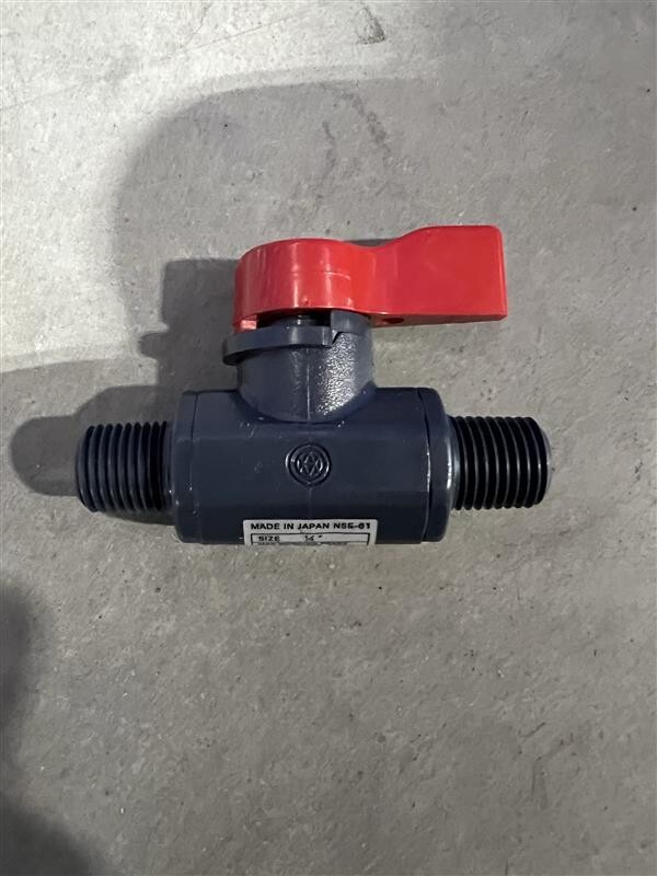 1/4" Mnpt X 1/4" Mnpt Ball Valve