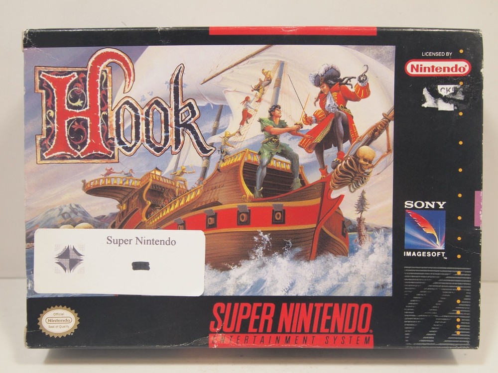 Hook (Super Nintendo | SNES) Authentic BOX ONLY