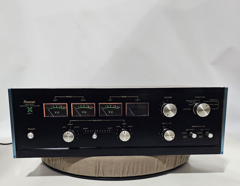 Sansui QS-1 Quadrophonic Synthesizer Decoder Working