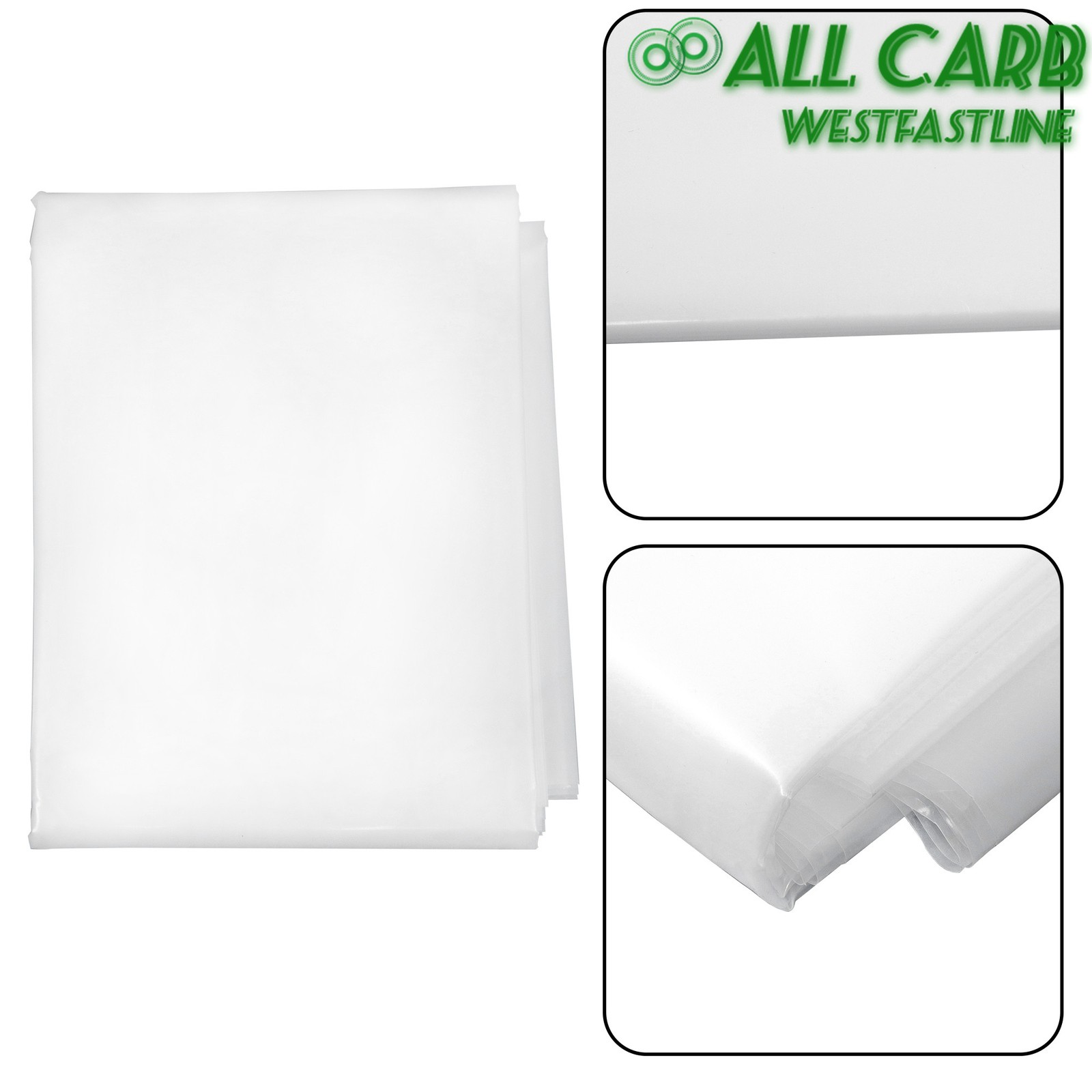 Greenhouse Plastic Sheeting 6Mil Polyethylene Film UV Resistant 10-25ft Widths