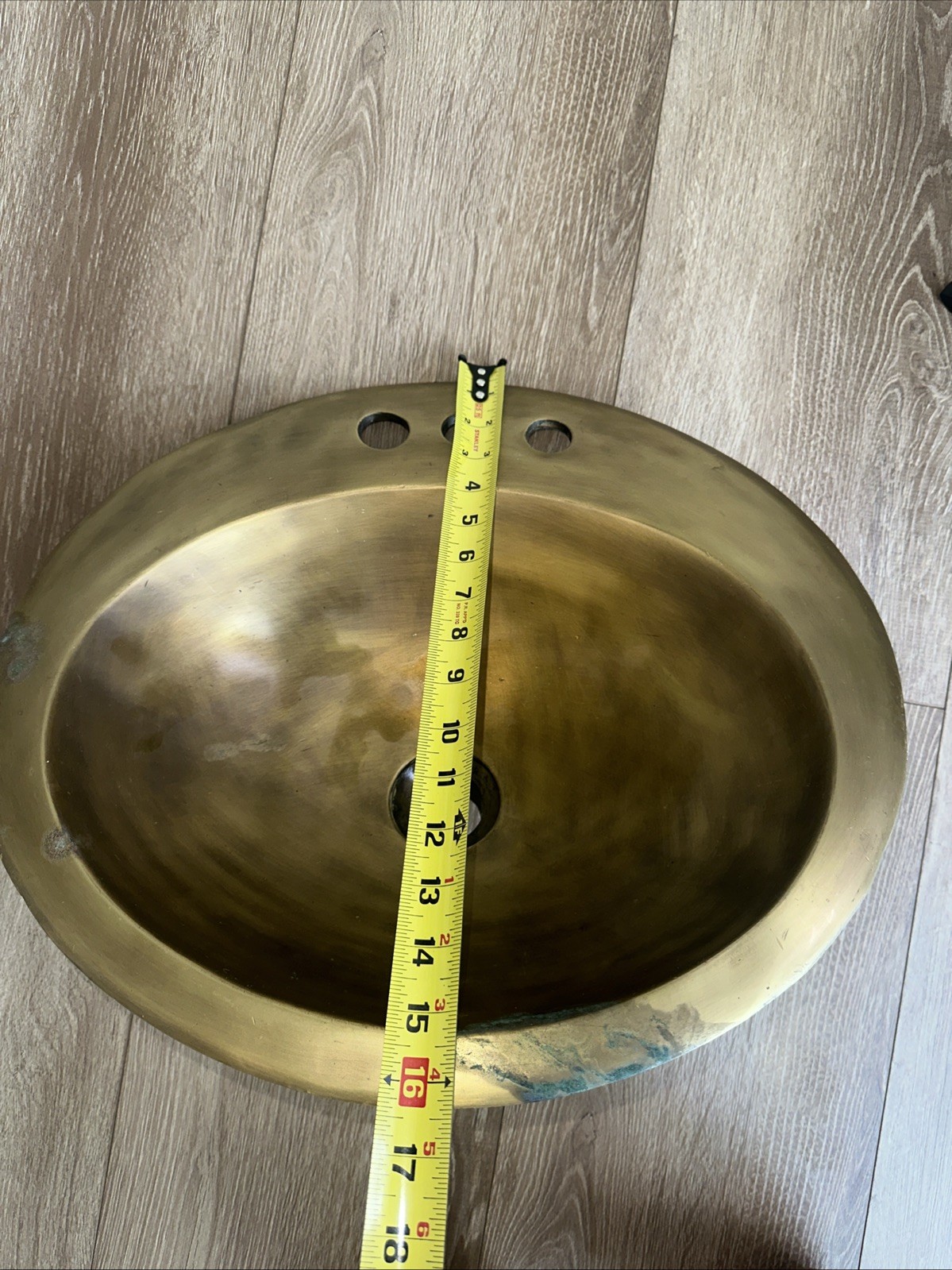 Vintage Brass Bathroom Sink*