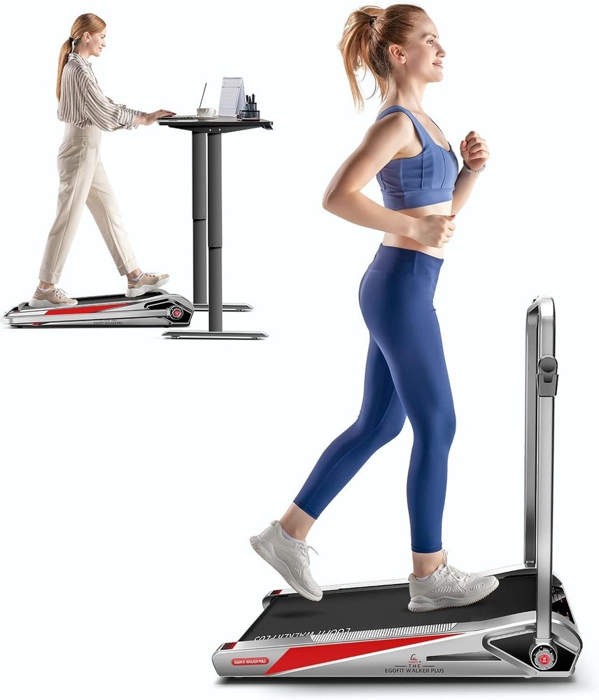 Egofit Plus M1T Walk Jog Treadmill Foldable Handlebar Compact Quiet