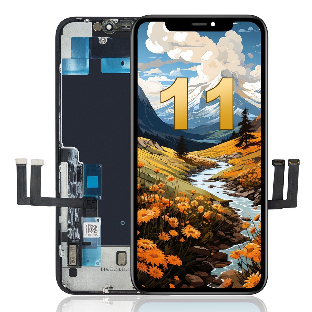 For iPhone 11 LCD Display Touch Screen Replacement Digitizer Assembly AA Quality