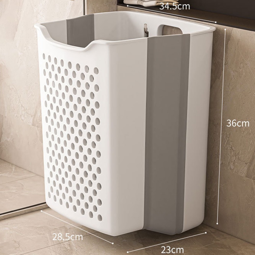 Simplify Your Life with a Space Saving Foldable Plastic Laundry Organizer