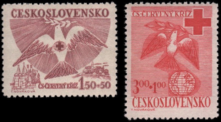 Czechoslovakia #B168-B169 set MNH