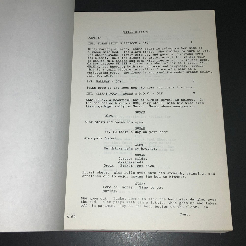 WITHOUT A TRACE (2/23/82) Early Title STILL MISSING / Fox Prod Covers + COA!