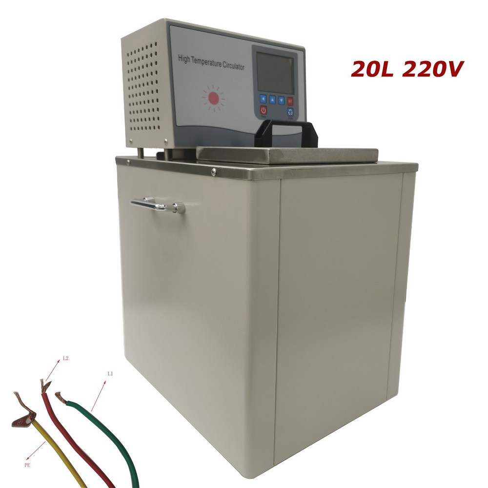 20L Lab High Temperature Circulator Machine 220V Oil Bath Circulating PumpHeater