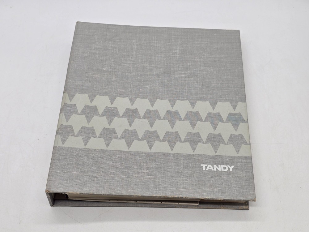 Vintage Tandy 1000 BASIC Reference Manual Cat. No. 25-1502 Computer Products