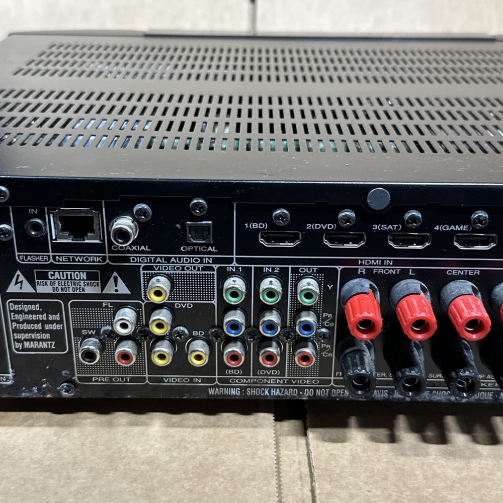 MARANTZ AV SURROUND RECEIVER NR1602 W/ CONTROL