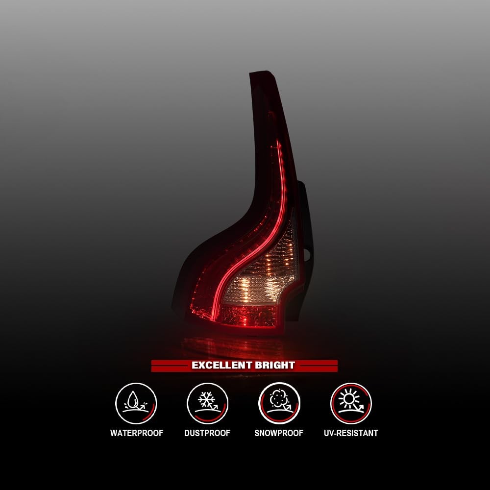 LED Tail Light Left Driver Side for 2011-2017 XC60 VO2800104 Red