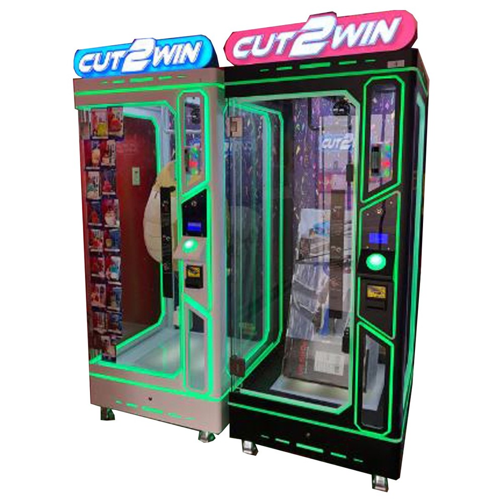 Cut 2 Win Arcade Skill Game - Deluxe Cabinet