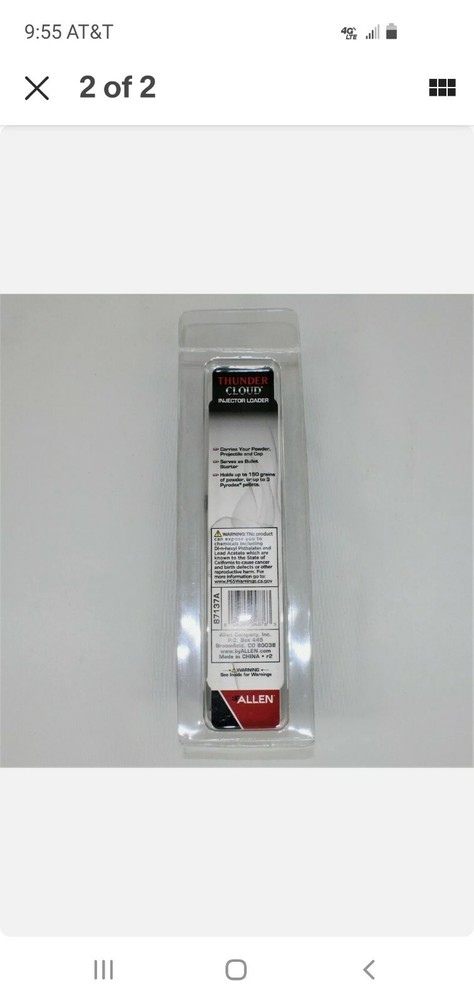 Allen Thunder Cloud Injector Loader (87137A)