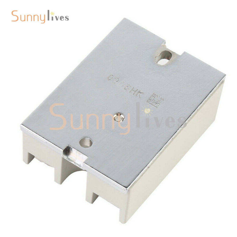 1-10PCS SSR-25DA Solid State Relay Module 25A DC 3V-32V Input AC 24V-380V Output