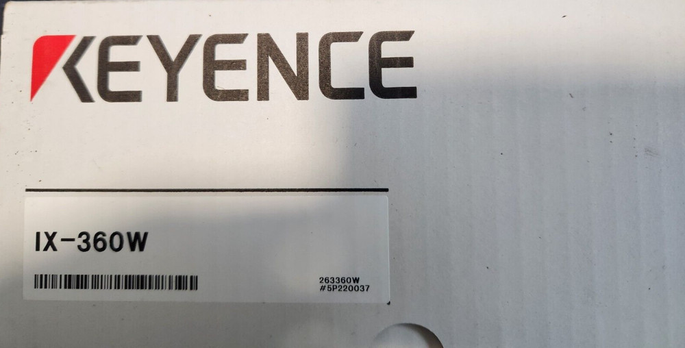 New In Box Keyence IX-360W Laser Sensor