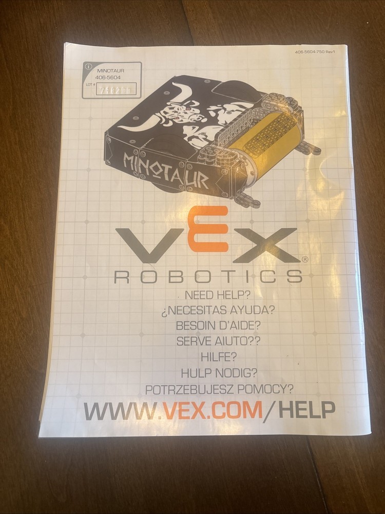 Hexbug Vex Robotics Battlesbots Construct - Minotaur Battlebots