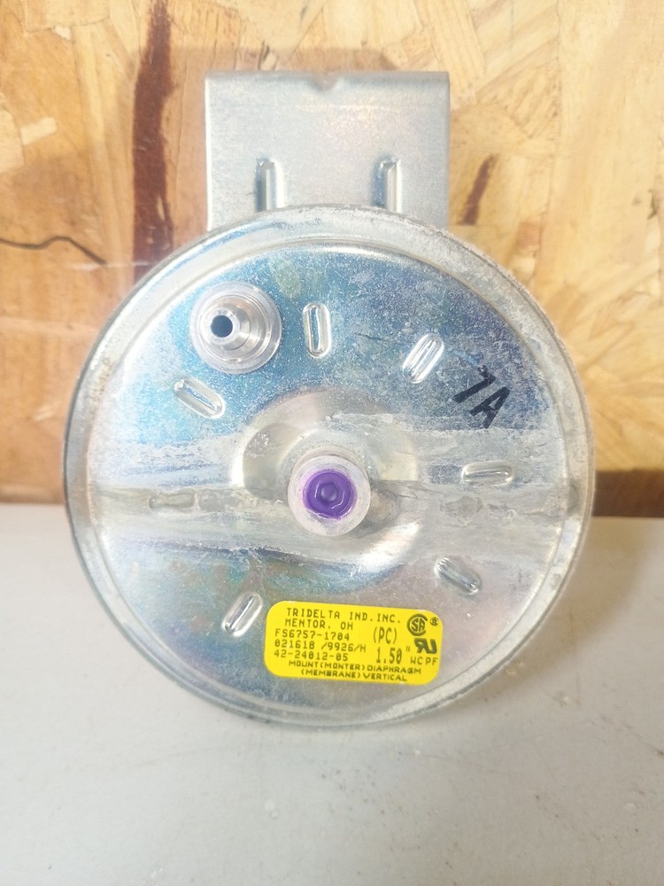 Furnace Pressure Switch  Fs6757-1784   1.5w.c.