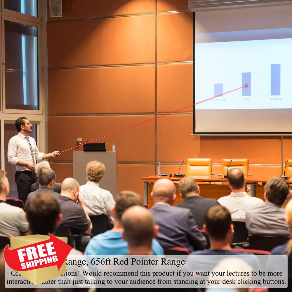 Zoxkoy Wireless Presentation Remote Clicker (2 Pack)