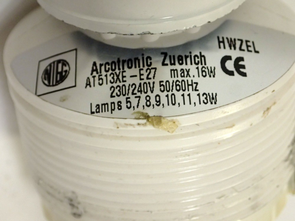 MULTICHANNEL INS Hg/Ar LIGHT SOURCE w/ ARCOTRONIC AT513XE-E27 & PL-S TESTED