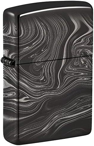Zippo Lighter- Personalized Engrave for Geometric Patterns Marble Pattern 49812