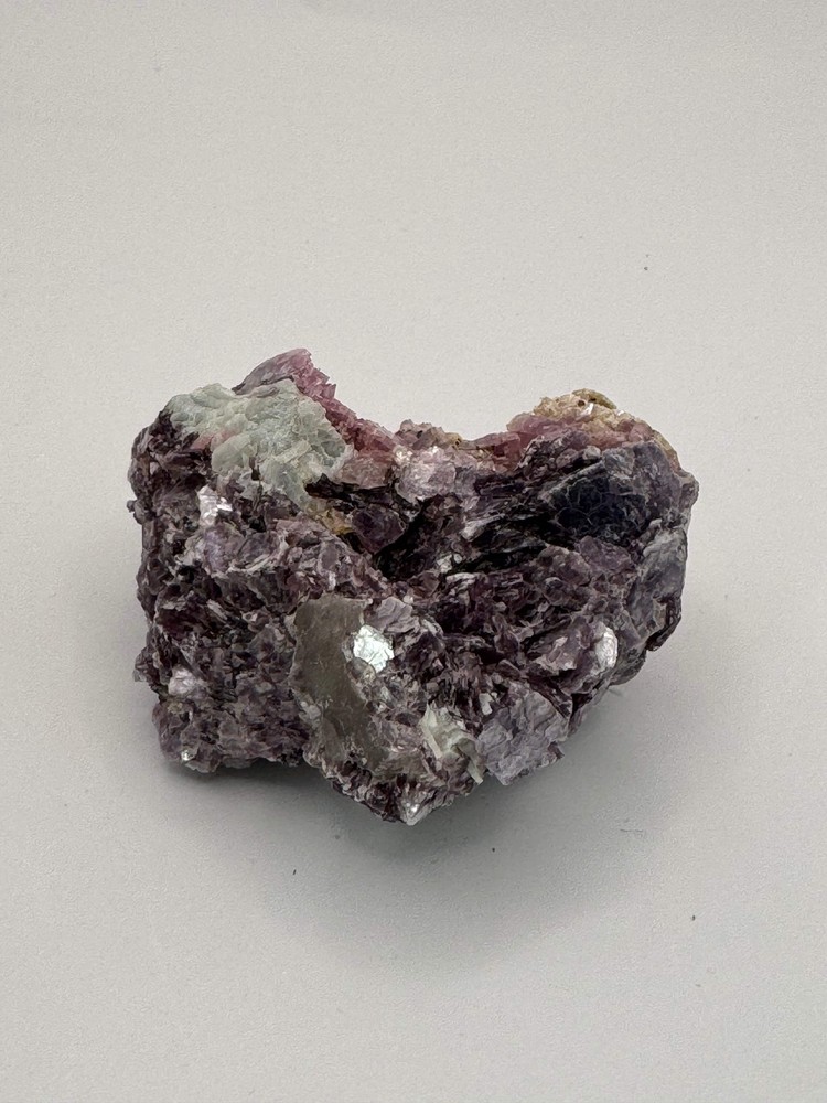 3 Botryoidal Lepidolite Crystal Clusters
