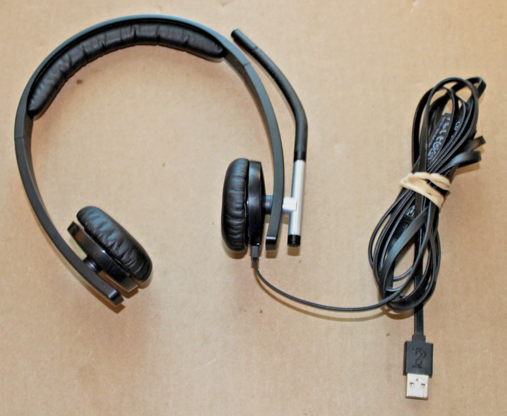 Logitech Dual Ear USB Headset With Boom Mic/In Line Controls ( H650e)