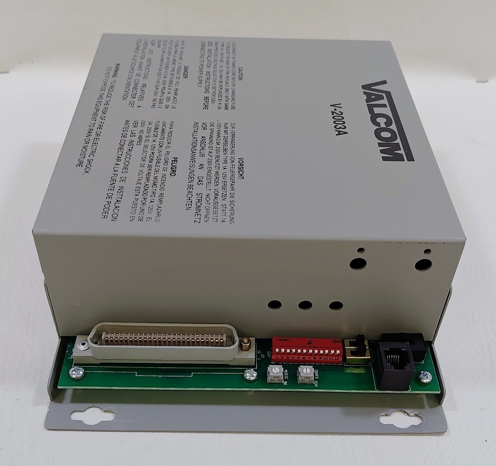 Valcom V-2003A 3-Zone One-Way Page Control Unit w/Power Cord