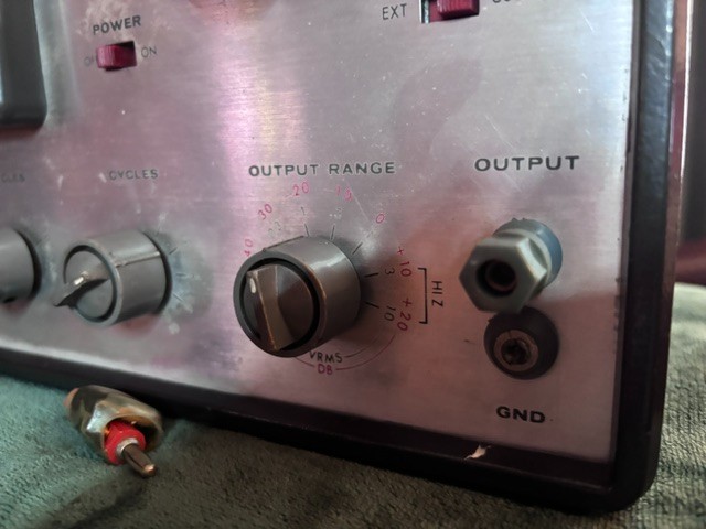 EICO Model 378 Audio Generator Working/Read