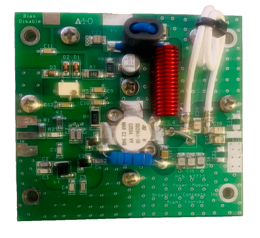 STUDEM FM BROADCAST AMPLIFIER 86 – 110MHz Pout: 170W