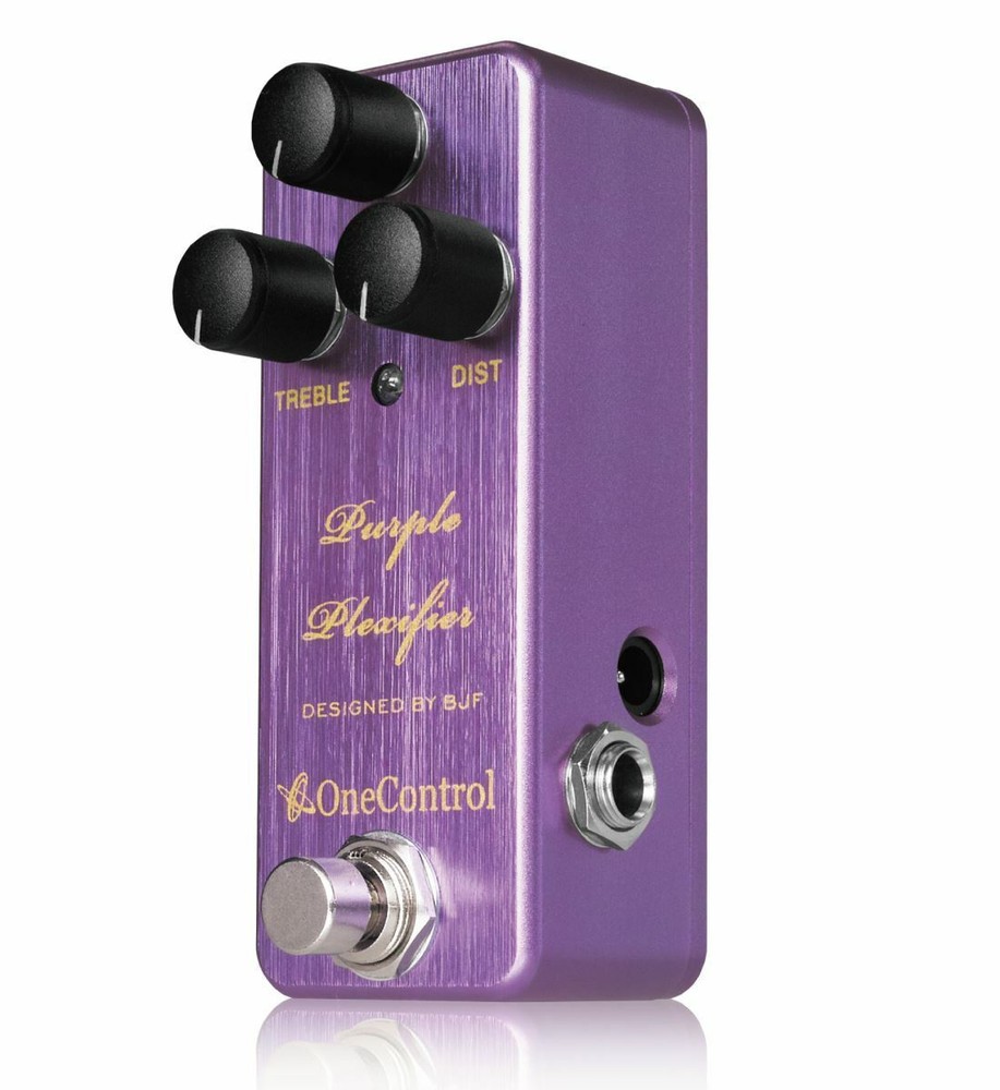 One Control BJF Designed Purple Plexifier Distortion pedal