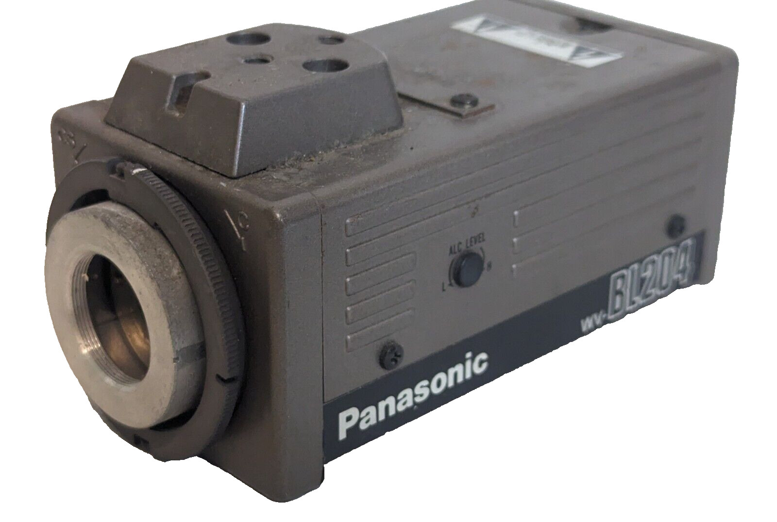 Panasonic WV-BL204 B & W CCD cctv security camera no lens ASIS Parts or Repair