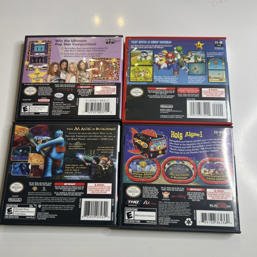 Nintendo DS Cases. EMPTY CASES For Replacement . CASES