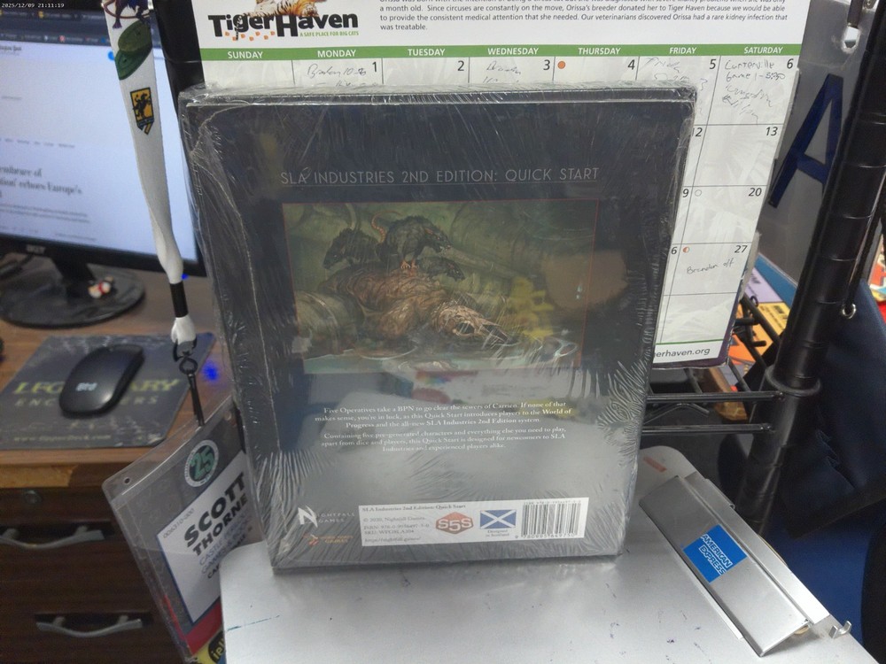 SLA Industries 2nd Edition In original Shrinkwrapping Includes Quick Start