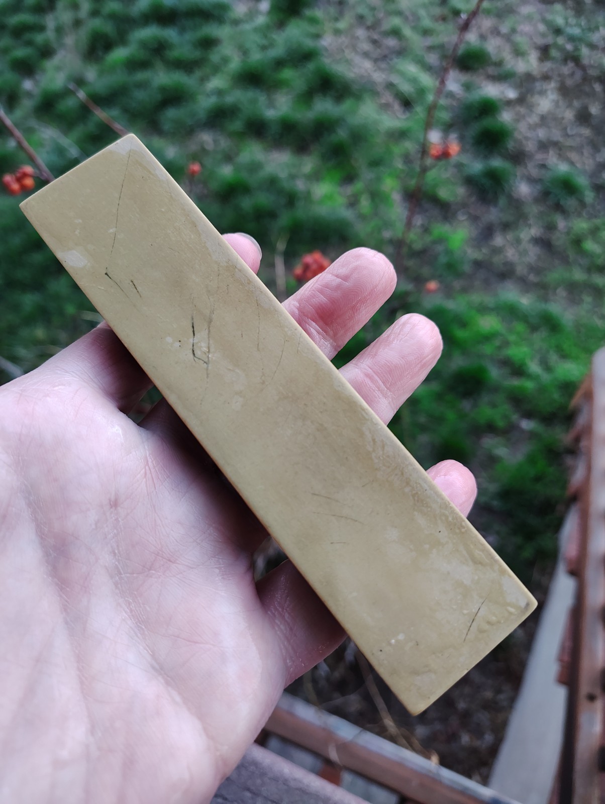 Vintage Belgium Coticule Wheatstone