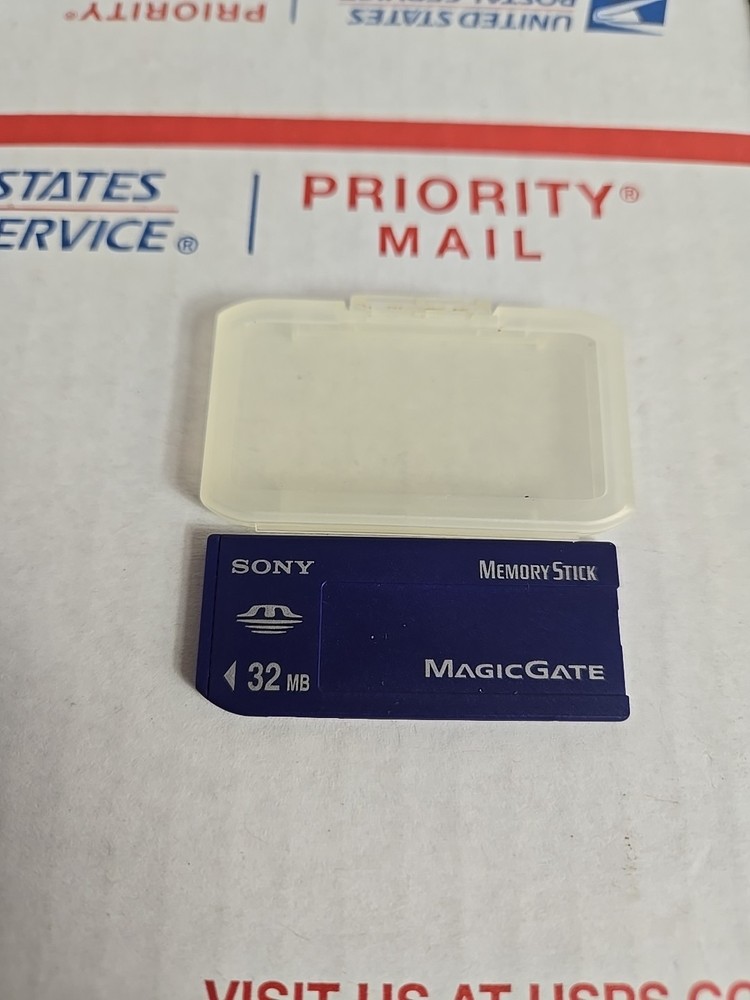 Sony Genuine Memory Stick 32MB MEGABYTE MSH-32 Magic Gate Camera Memory Card