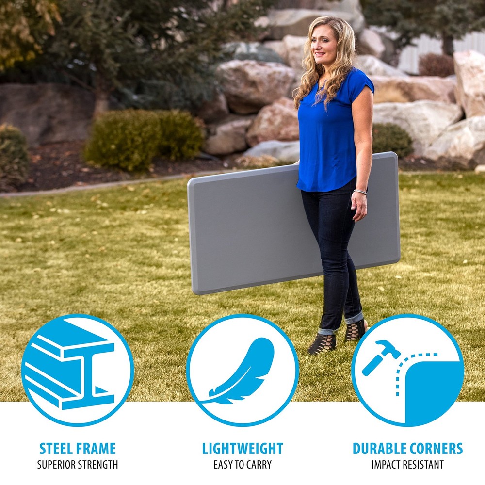 4-Foot Essential Folding Table