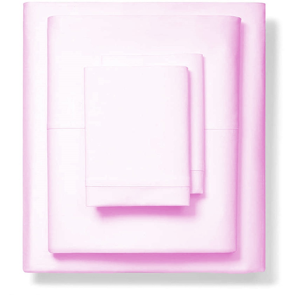 Soft Bedding 1000 - 1200 Thread Count Egyptian Cotton Pink Solid Select Item