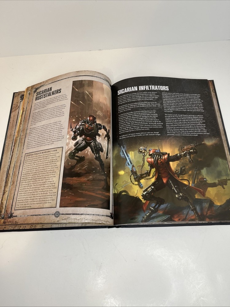 Codex Adeptus Mechanicus Book Warhammer 40000 Hardback Games Workshop 40K