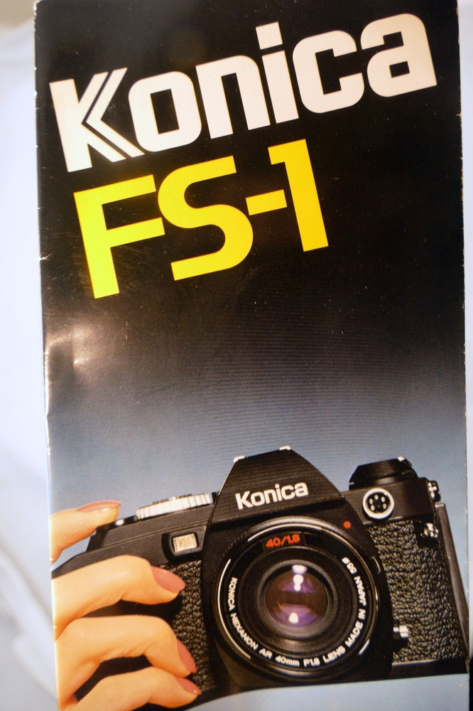 Konica FS-1 Brochure  Accesory guide