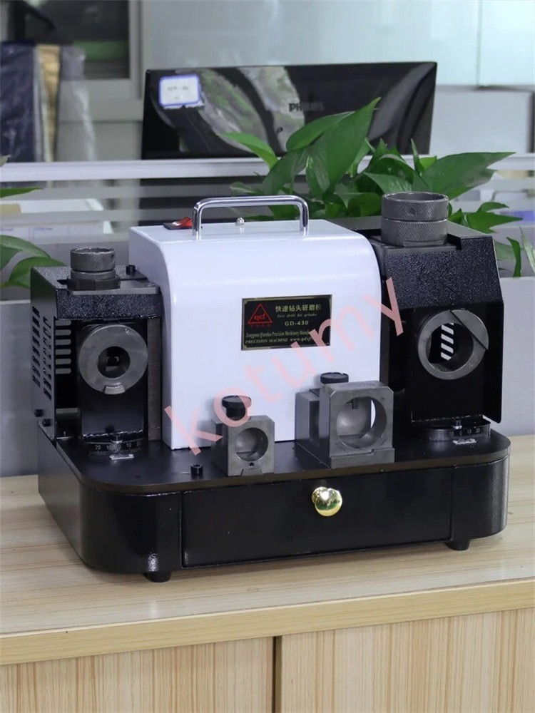 Electric Drill Bit Sharpener Grinder GD430 Twist Drill Milling Cutter Sharpener