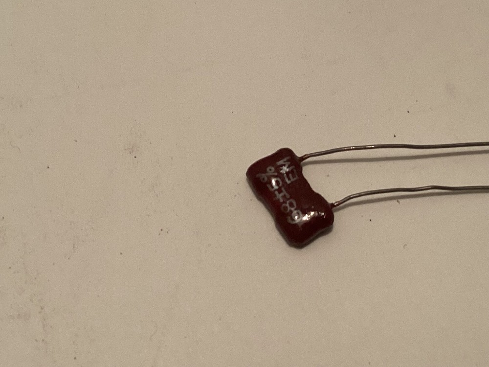 Vintage Assorted capacitors - 15oz