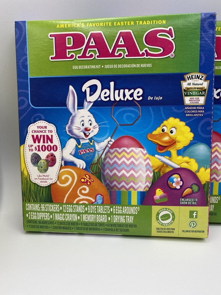 Paas Dye Cups And Deluxe Easter Eggs Decorating Kit