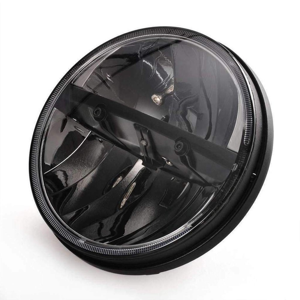 Value Line 7" Round Complex Reflector LED Headlight 27270C for Harley Softail