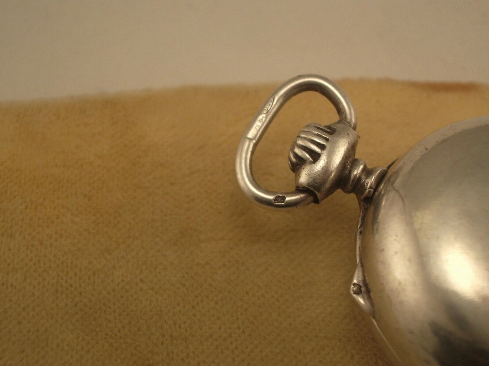 ANTIQUE SILVER COIN HOLDER
