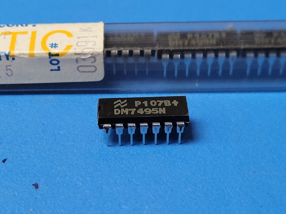 (5 PCS) DM7495N NSC IC 4-BIT PARALLEL ACCESS SHIFT REGISTER PDIP-14