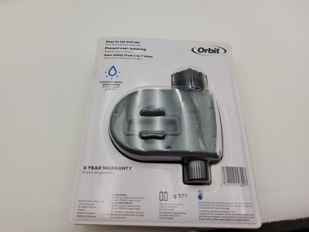 Orbit – Conserve Digital Water Timer (2 Outlet) - Programmable Water Timer (New)