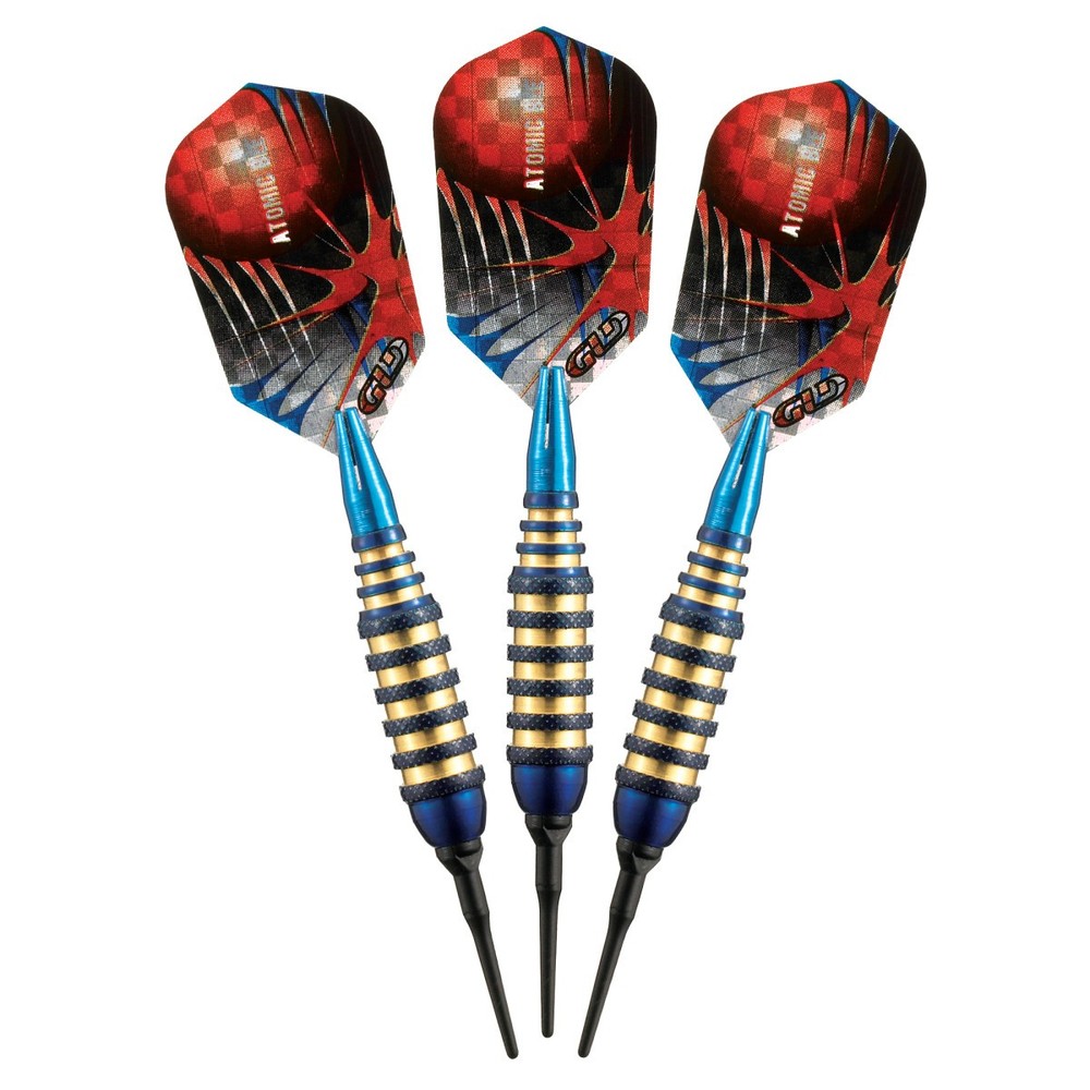 Viper Atomic Bee Soft Tip Darts - Dartboard Game Accessory -  Blue - 16 Grams